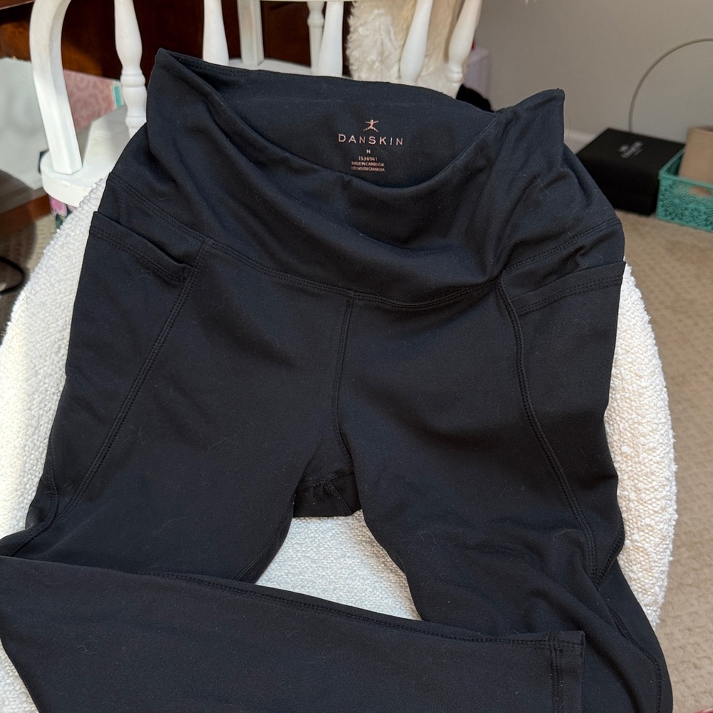 Danskin Black High-Rise Performance Leggings